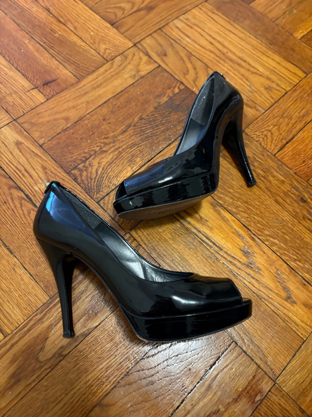 Stuart Weitzman Black Platform Pumps
